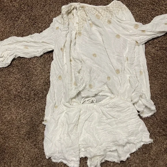 Free people aldous set Tops